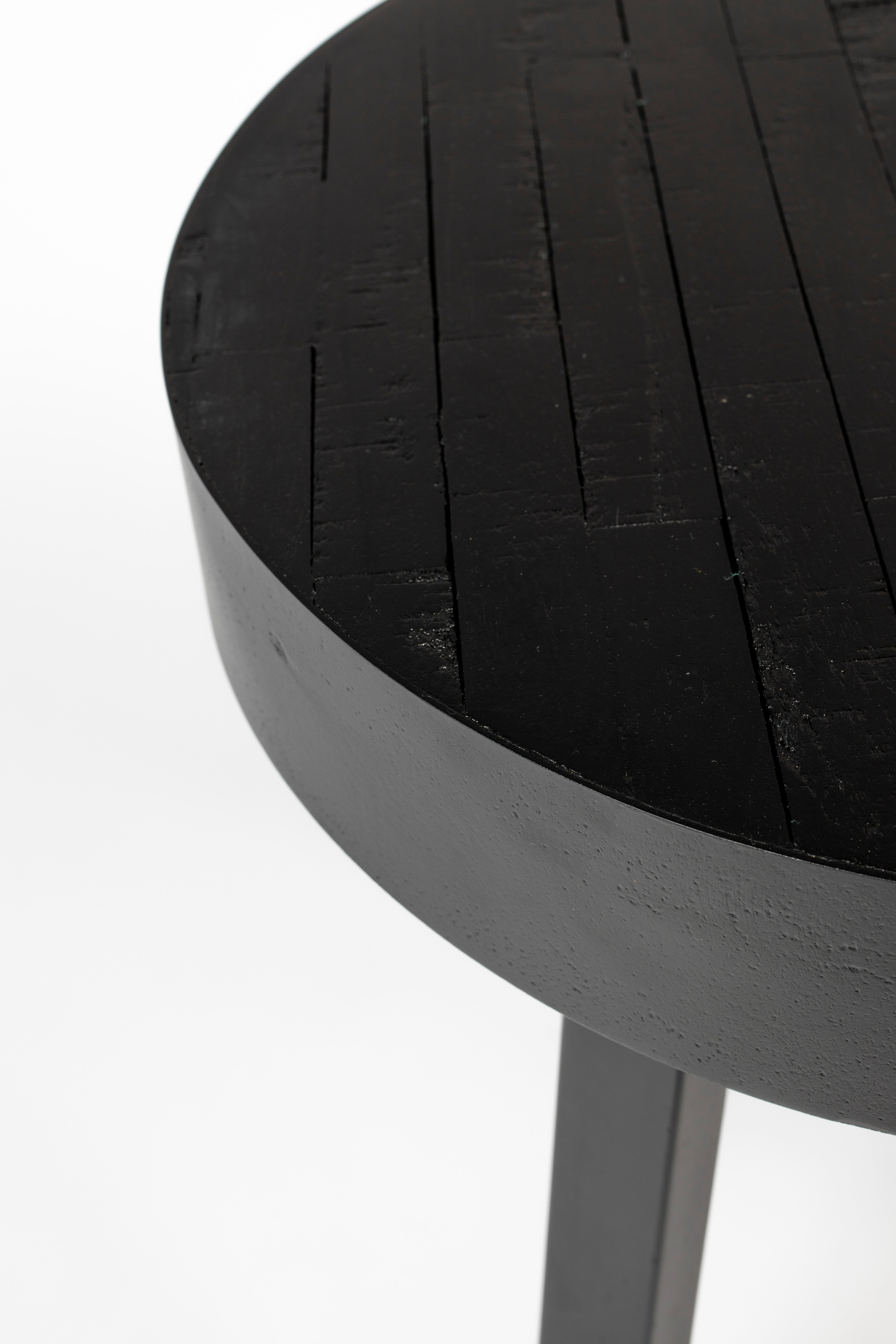 Side Table Suri Round Black